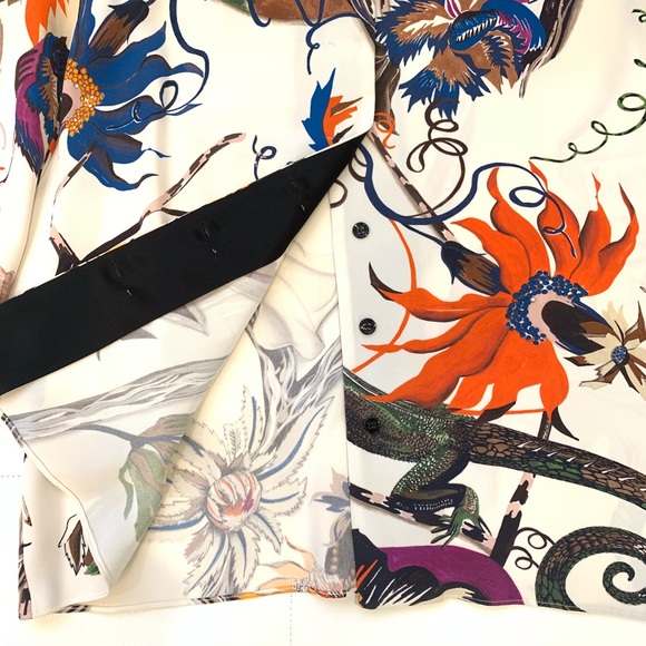 BALENCIAGA Silk Blouse Sz 38 - Picture 4 of 8